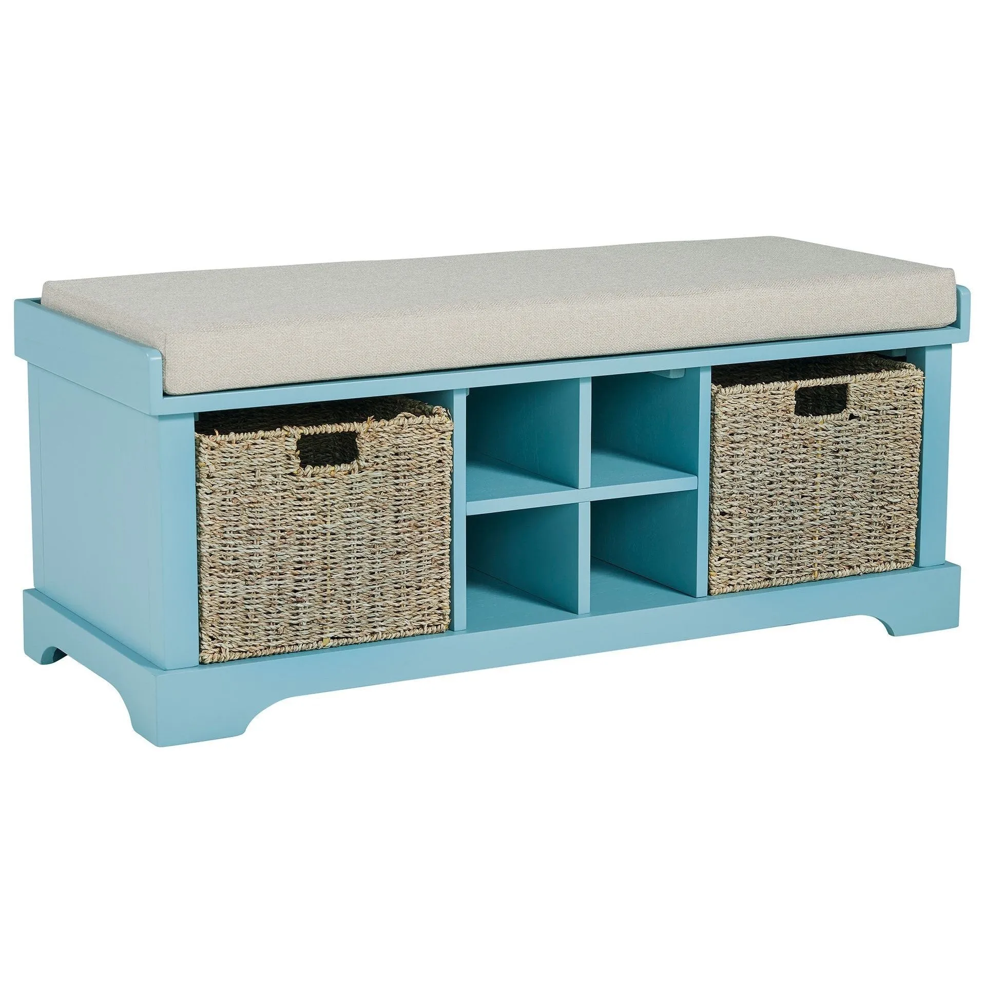 Dowdy - Teal - Storage Bench